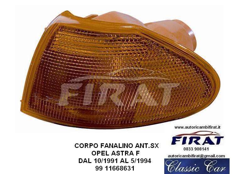 FANALINO OPEL ASTRA F 91 - 94 ANT.SX ARANCIO